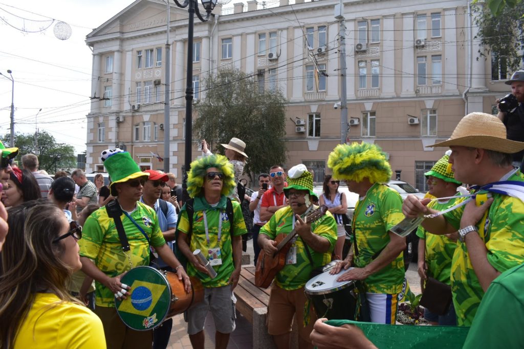 Fiesta brasilera en Rostov