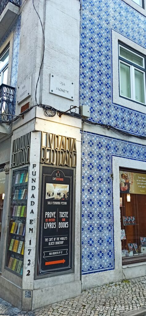 Livraria Bertrand en Lisboa