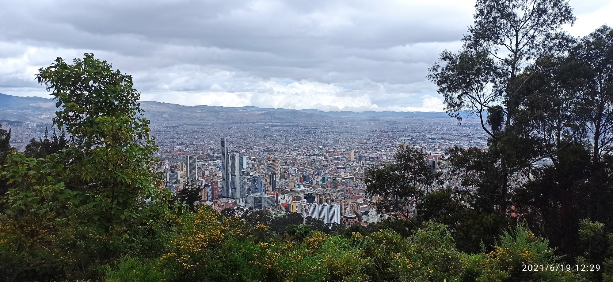 Bogota desde Monserrate