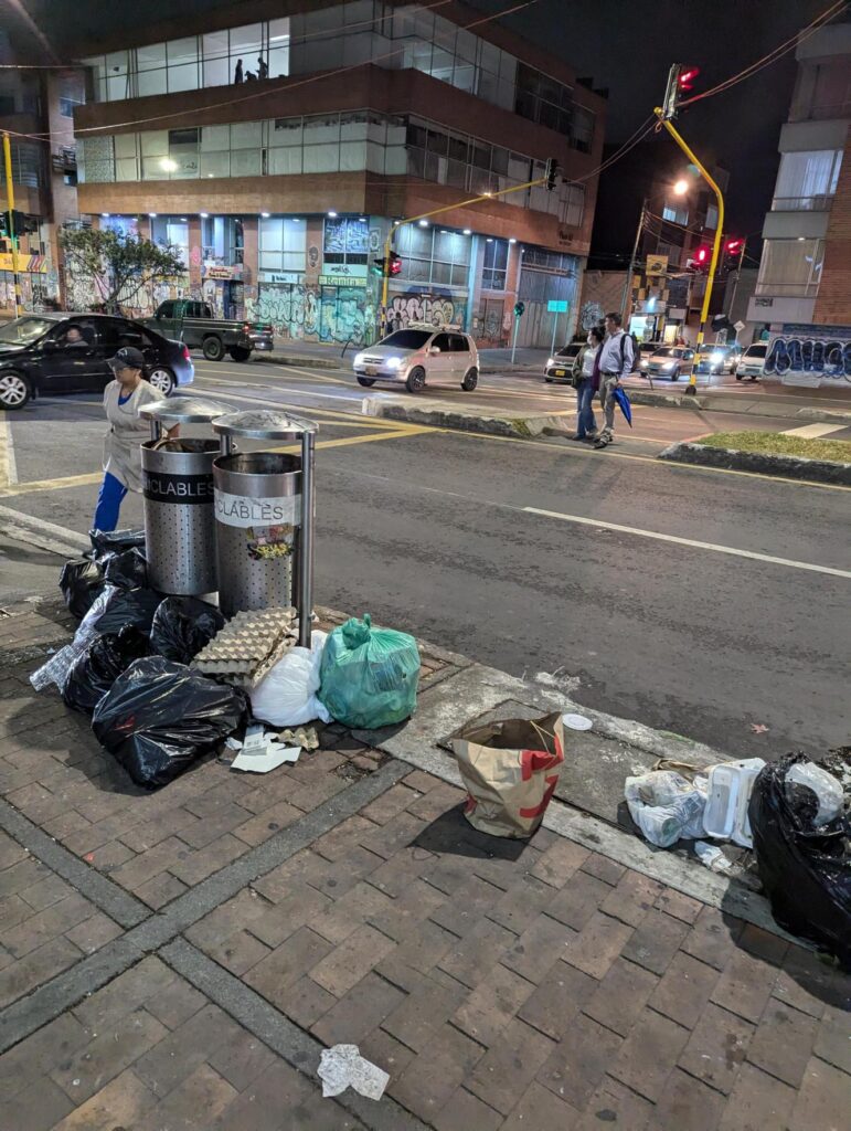 Basura en Bogota