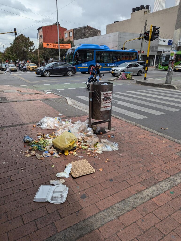 Basura en Bogota